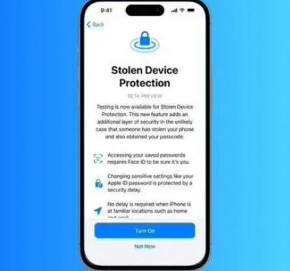 平和苹果授权维修店分享被盗设备保护功能开启方法 