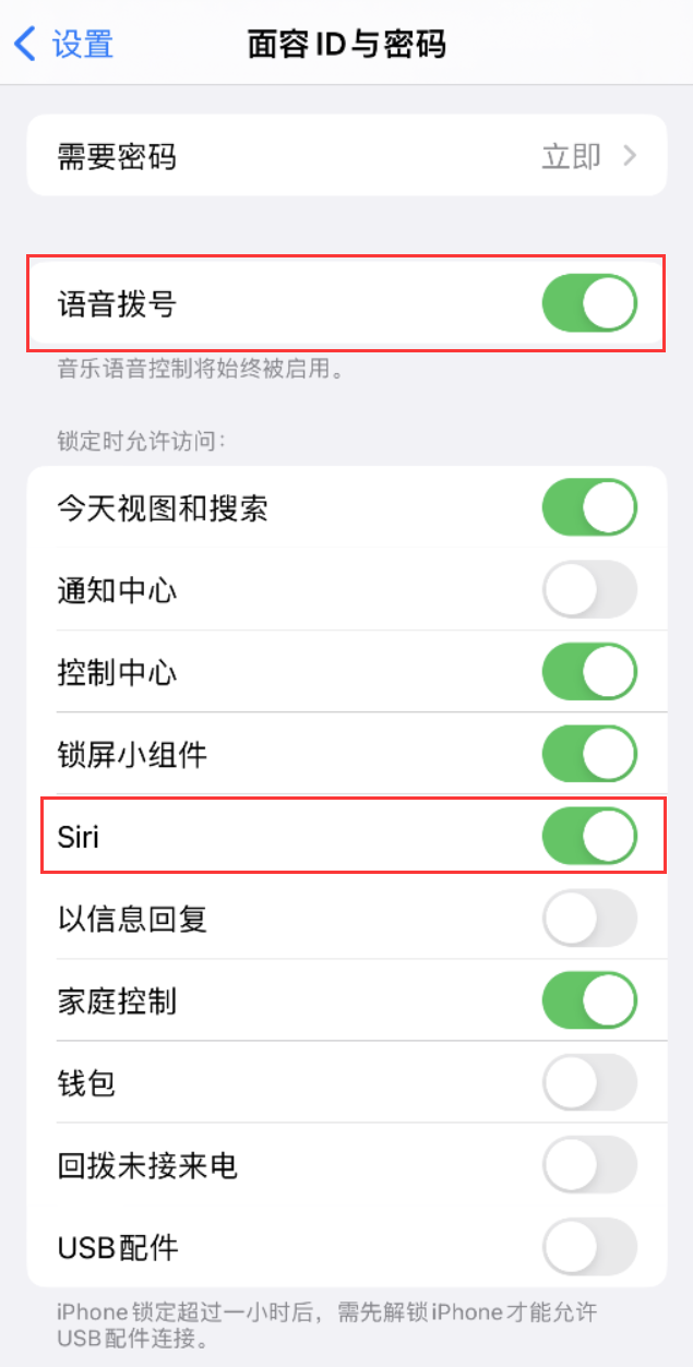 平和苹果维修网点分享不解锁 iPhone 的情况下通过 Siri 拨打电话的方法 